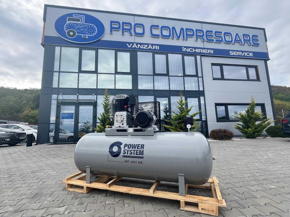 Compresor aer cu piston - NOU, Power System 5.5Kw/7.5Hp/500 L Cod 052