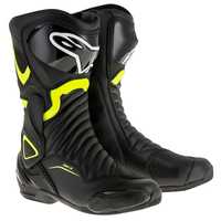 Топ Цена Мото  Ботуши  за мотор  ALPINESTARS SMX-6 V2 BLACK/FLUO