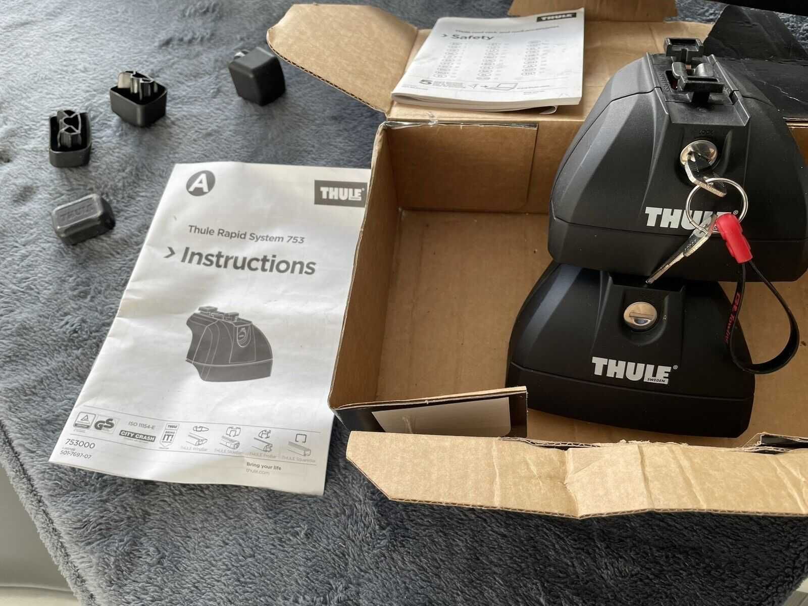 Thule багажник за KIA Cee'd/Procee'd, Hyundai i30 - напречни греди