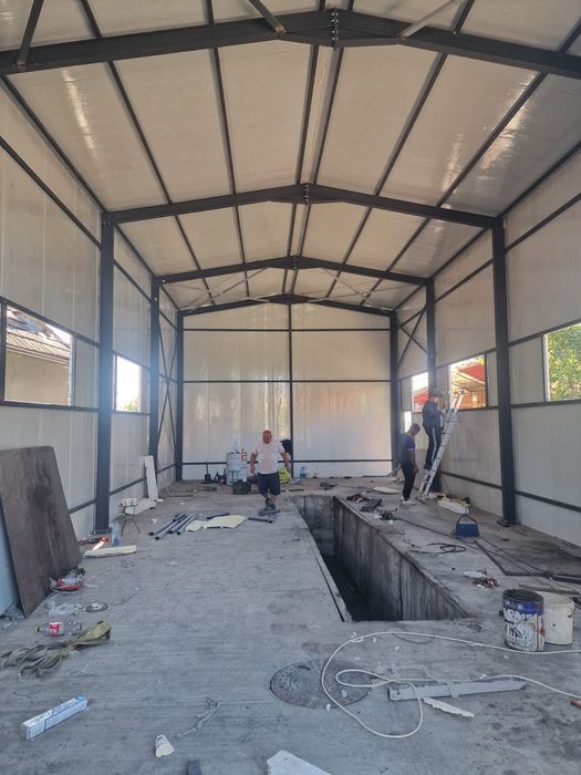 Vând hale metalice conform proiectului dvs lucrăm fără avans