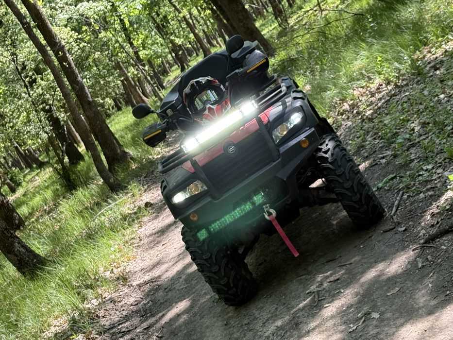 Atv CFmoto 500-2A, 2 locuri, 1 proprietar!Trimit video la cerere