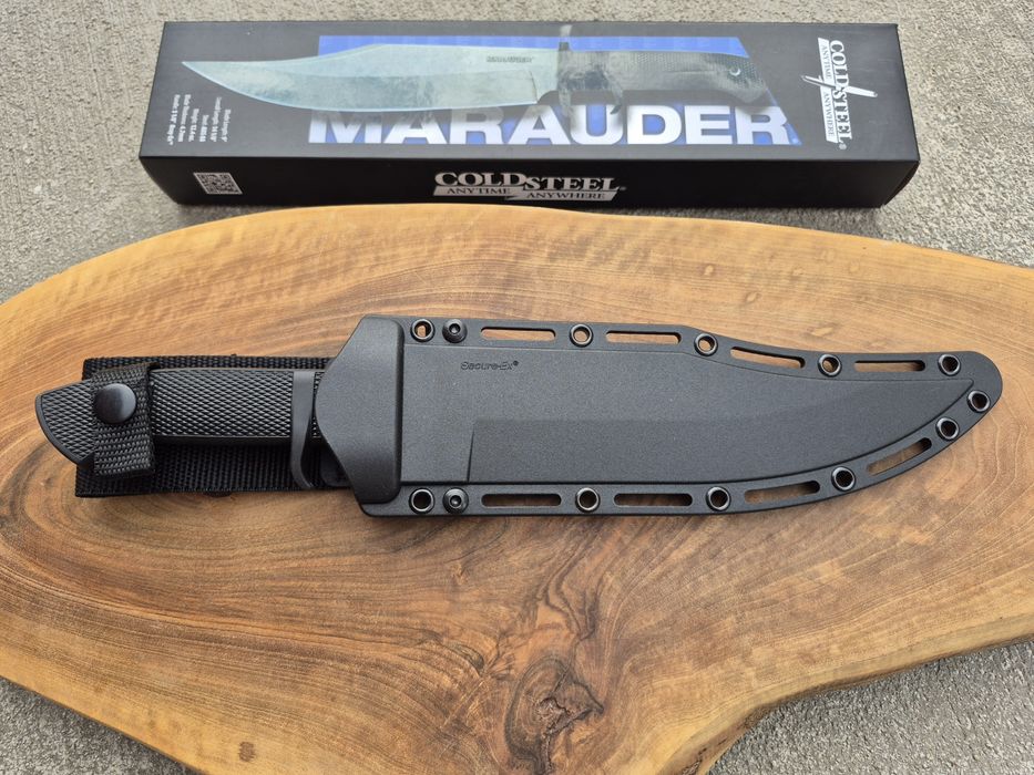 Боен нож COLD STEEL MARAUDER с тактическа кания Kray-Ex