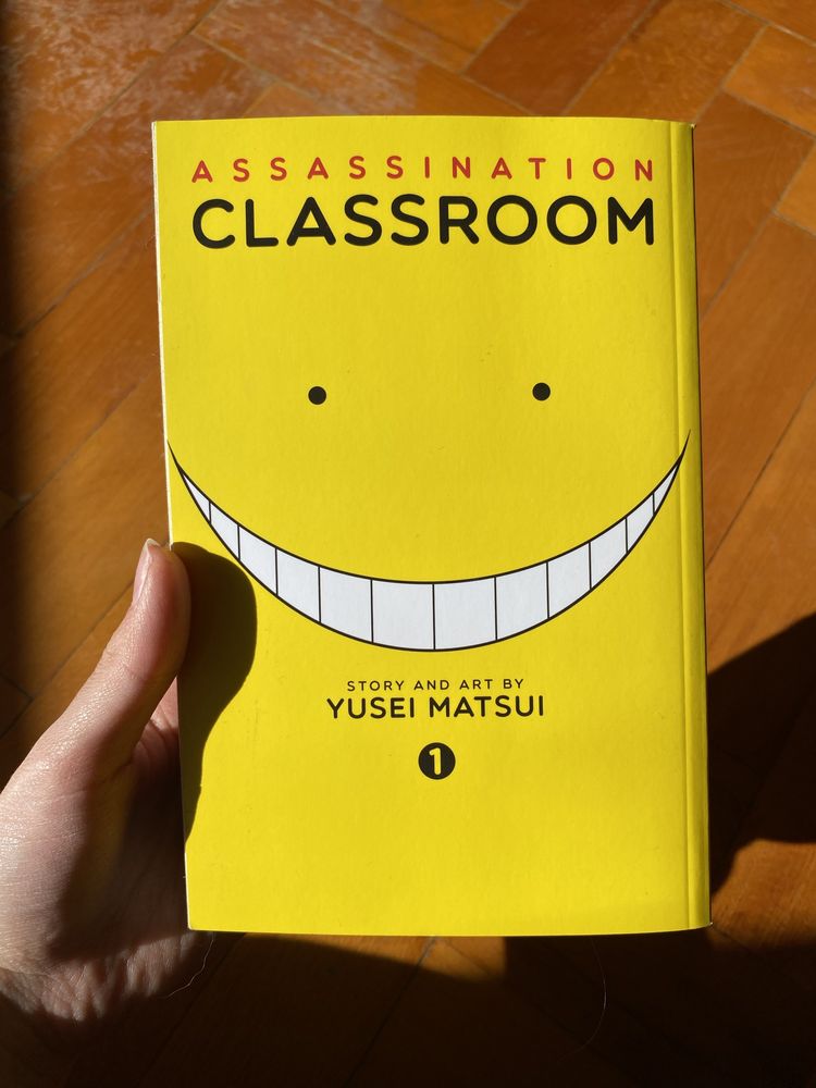 манга  assassination classroom