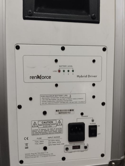 Караоке колона 12 бас renkforse