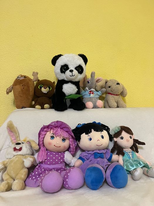 Лот  плюшени играчки