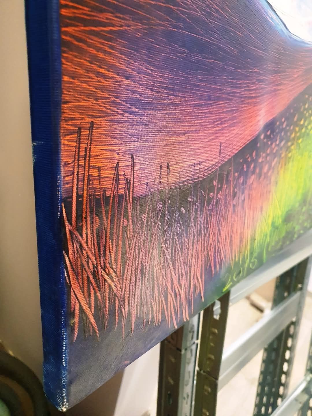 Pictura originala Nelus Oana 2016, Peisaj, ulei pe canvas, 70x50 cm