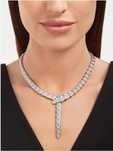 Colier Bvlgari. White gold, natural diamonds.