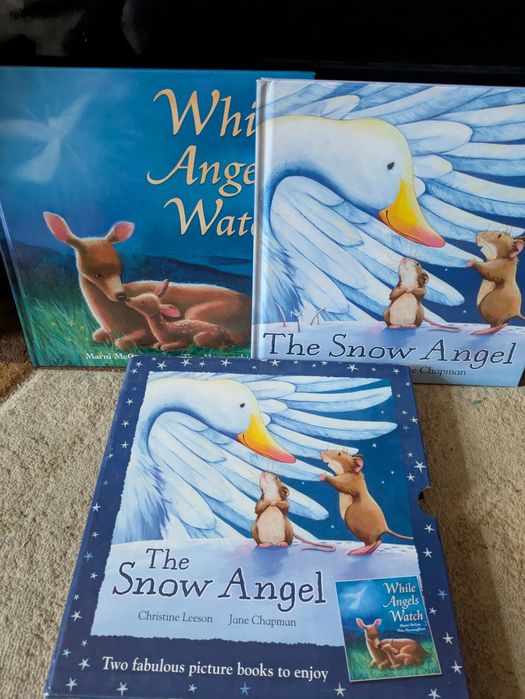 SET 2 Carti in engleza The Snow Angel + while Angels Watch