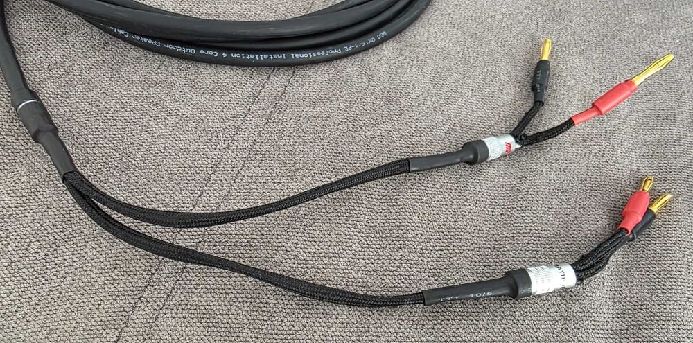 Cablu boxe bi-amp/Atmos QED Qx16/4 PE (4x1.5mm), 2x 5m/buc.