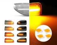 Set 2 Lampi Semnalizare LED Dinamice pentru Dacia Logan Duster Sandero