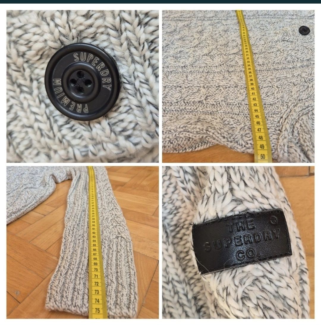 Pulover Bărbătesc SUPERDRY Premium Knitwear, Mărimea L