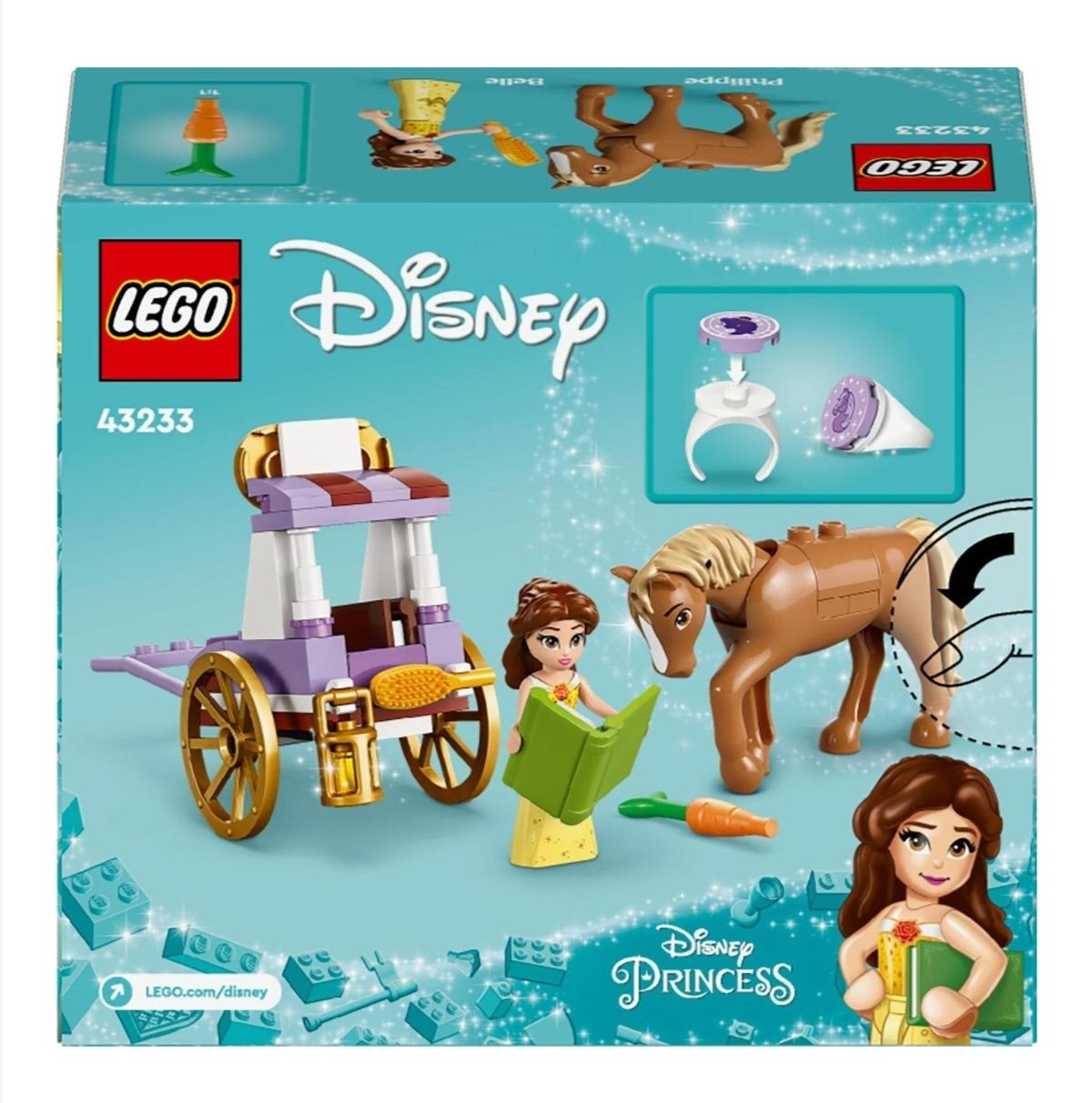 LEGO® Disney Princess™ 43233 - Каляската на Бел