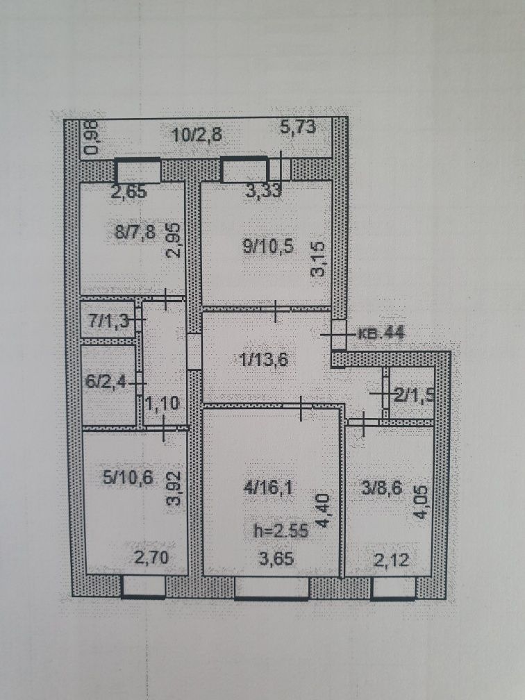 Продам 4-комн. квартиру