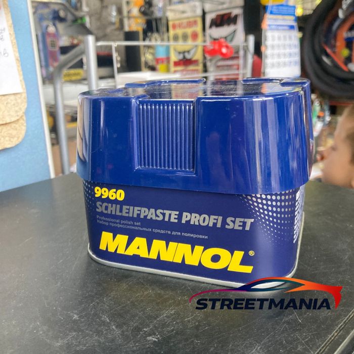 Полир паста Mannol Profi Set за драскотини и възстановяване на боята