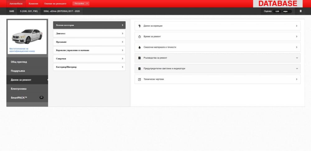 Haynes Pro Професионална сервизна база данни / Workshop Database