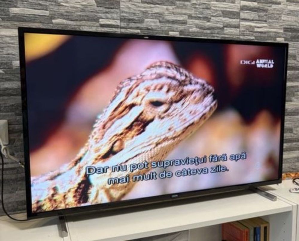 Televizor LED Smart Philips, 108 cm, 43PUS6504/12, 4K Ultra HD