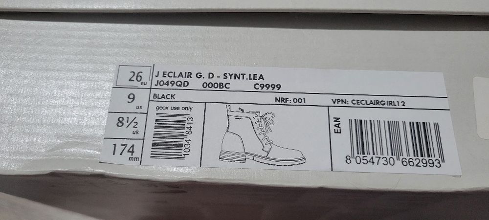 Ghete geox marimea  26