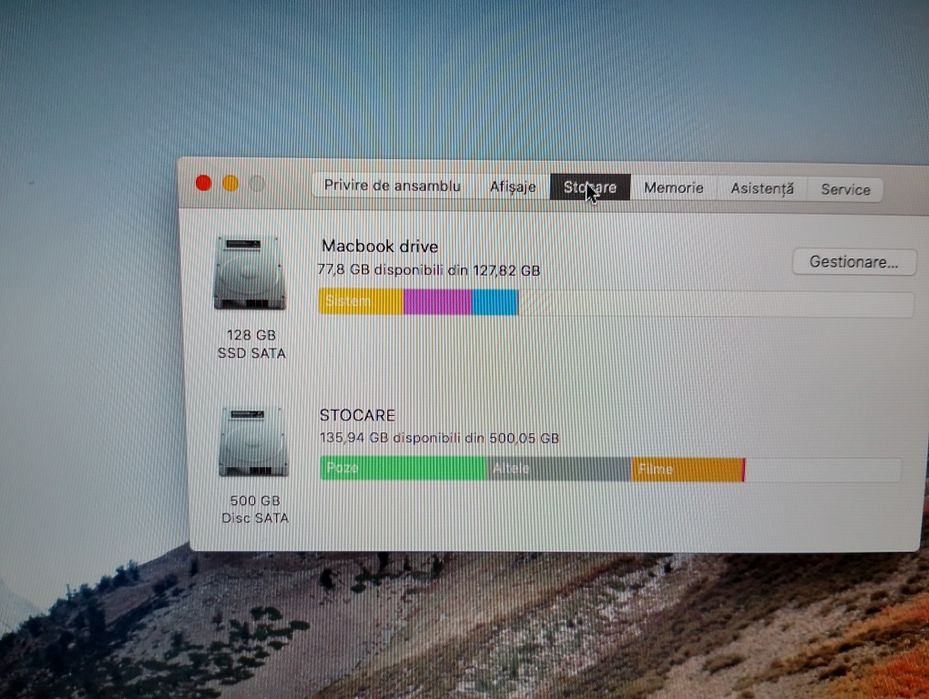 Macbook pro 15 inch, early 2011, i7, 12 GB RAM, SSD 128 Gb, HDD 500 Gb