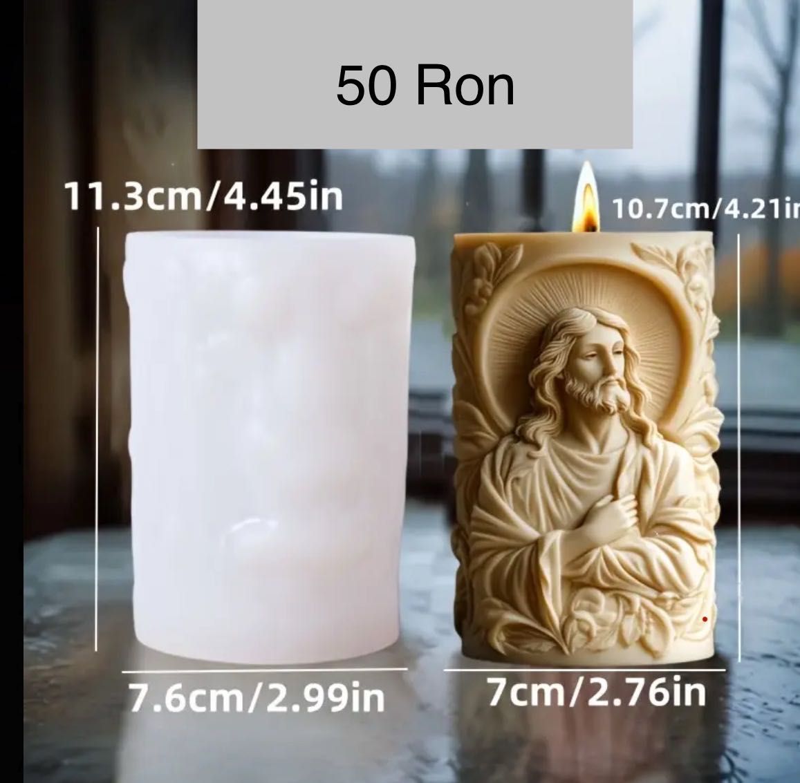 Matrițe noi rasina epoxidica și lumânări