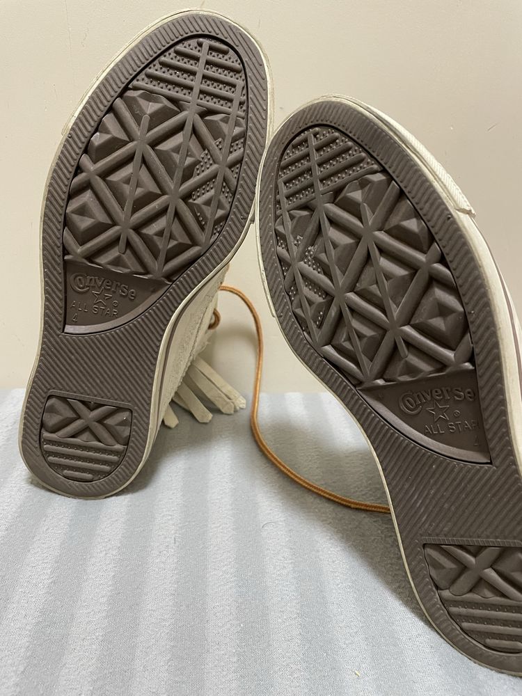 Зимни Converse естествен оксфордски набук