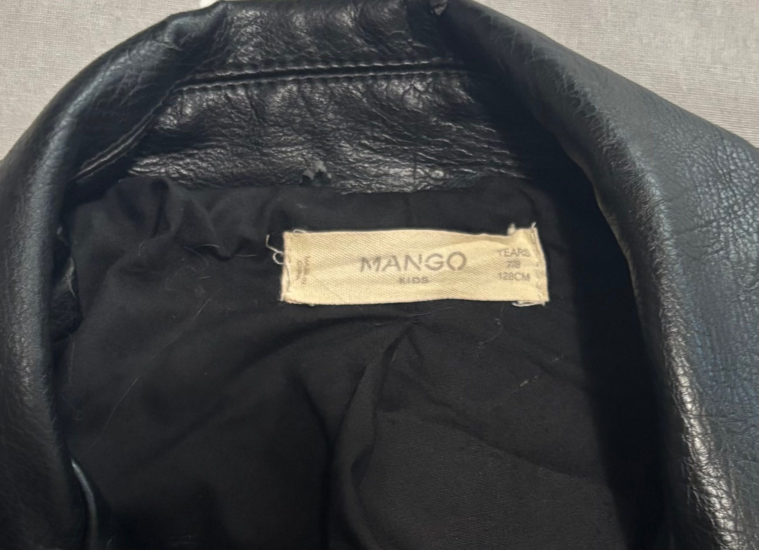 Кожено яке MANGO KIDS
