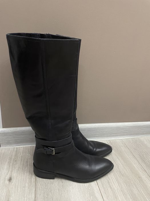 Продам сапоги, рр.39, кожа, Италия