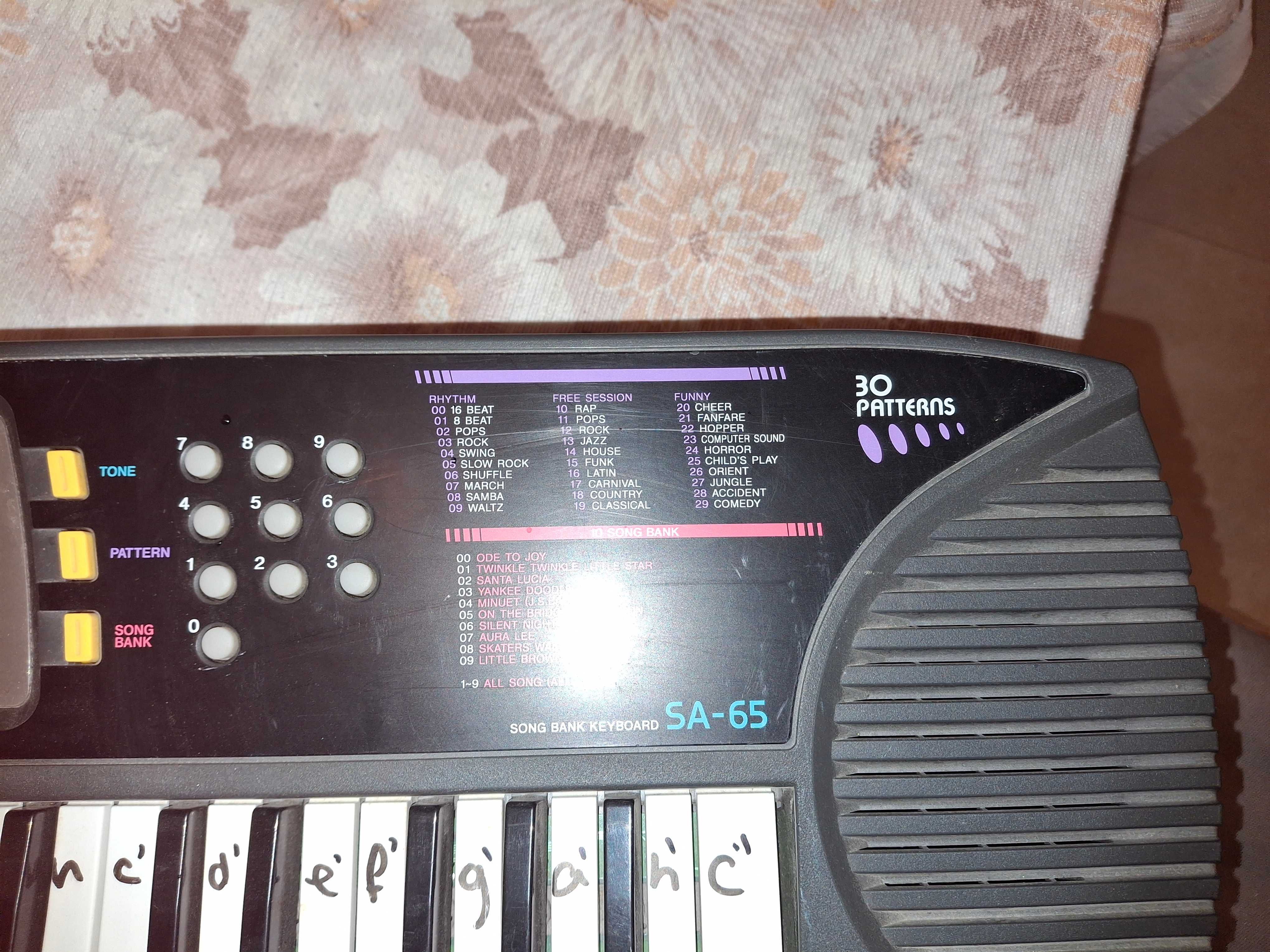 Електрическа йоника Casio SA- 65