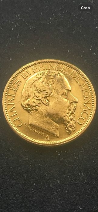 Златна монета 100 франка