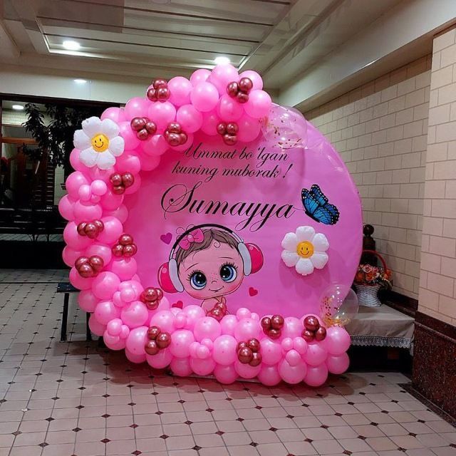 Шар оформления роддом