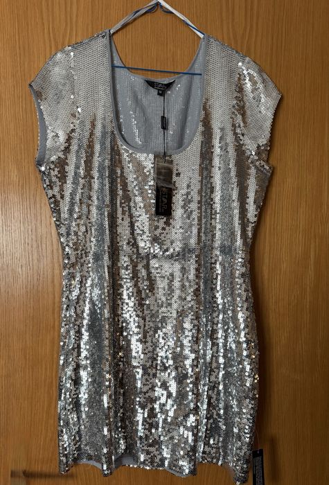 Rochie mini de seara cu paiete