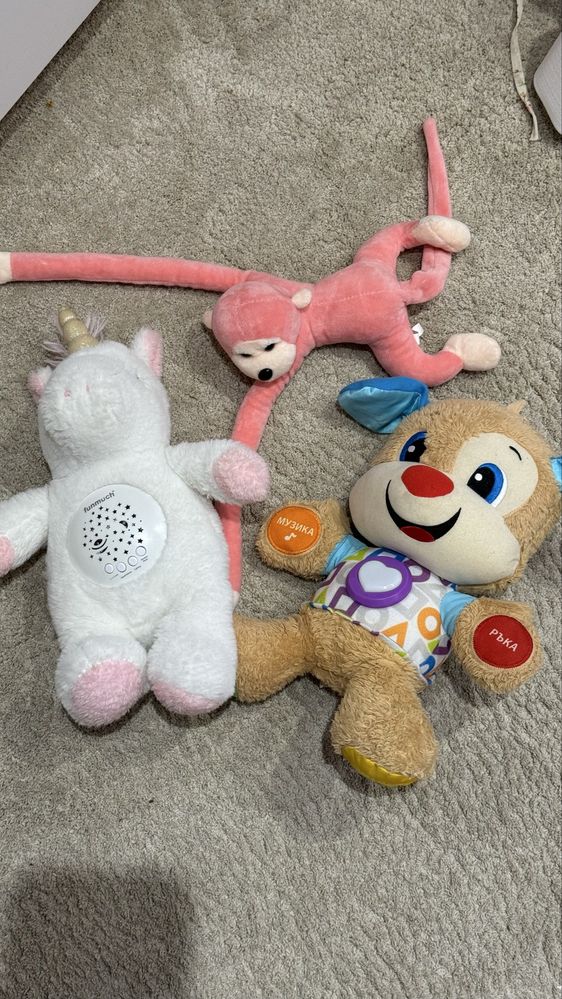 Играчки детски куче fisher price еднорог