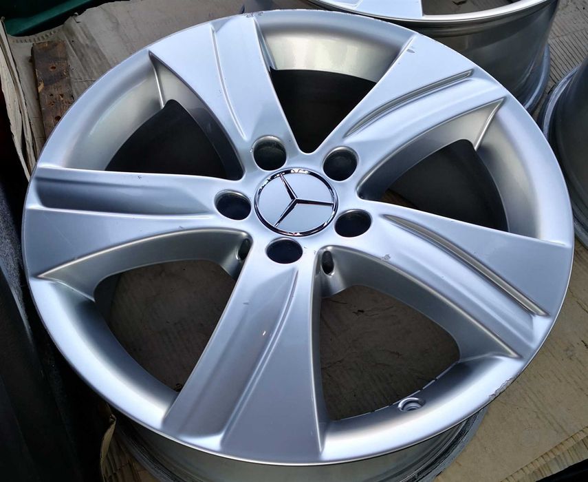 Четири броя оригинални джанти Mercedes 17” 5х112