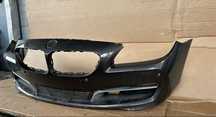 bara spoiler fata bmw F06 F12 f13 LCI Facelift cu găuri pt senzori pdc parcare bara conține grile și elementele cromate