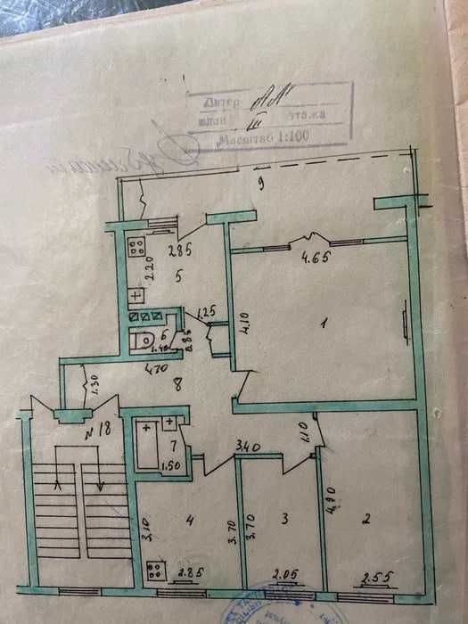 Продаю квартиру 6-квартал 82м2 88 500$