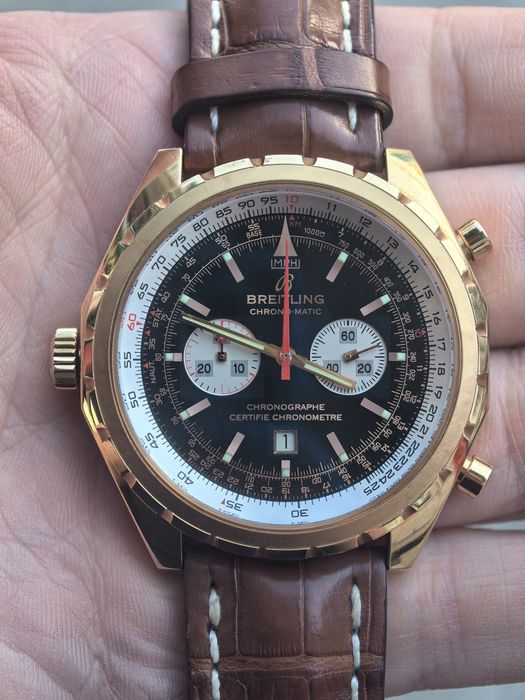 Златен 18К Breitling Chrono-Matic 44mm Limited Edition