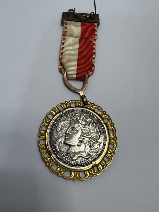 Medalie veche, moneda argint. Colectie