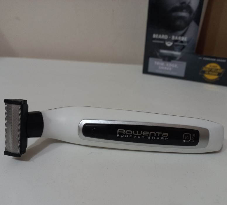 Тример за брада Rowenta - TN6010F5, бял/черен