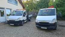 Iveco daily basculabil și macara