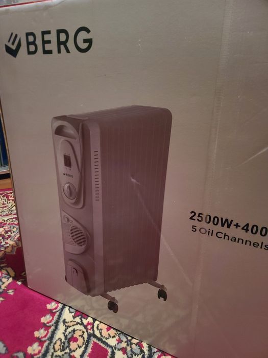 Обогревател масленний 2500W Yog‘li Radiator – Yangi !