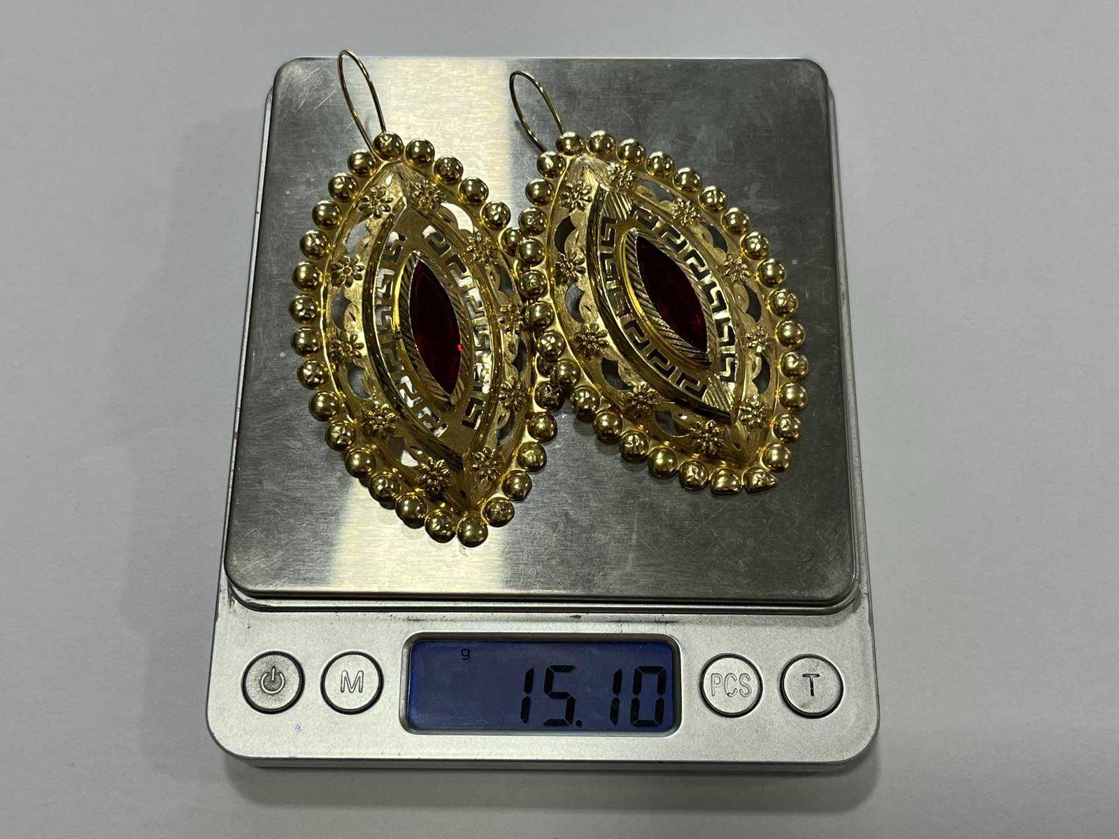 Дамски Златни Обеци 14к(15.10гр)
