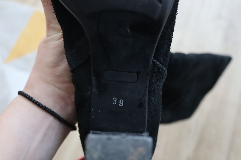 Зимни ботуши от естествен велур