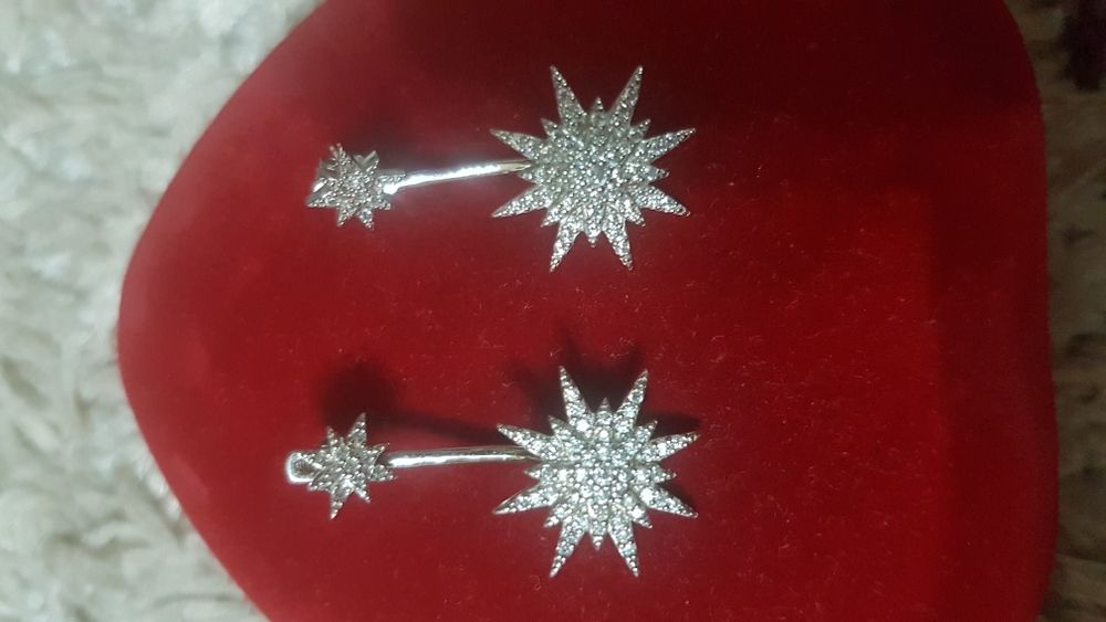 Женские Серьги под серебро