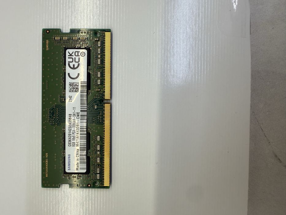 DDR 4 8 GB 1Rx8 PC4-3200AA - SA1 - 11 M471A1K43DB1