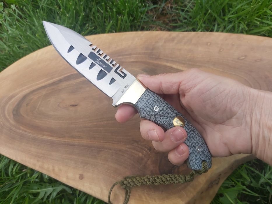 Тактически ловен нож Columbia,фултанг,кания CRKT за колан и бедро