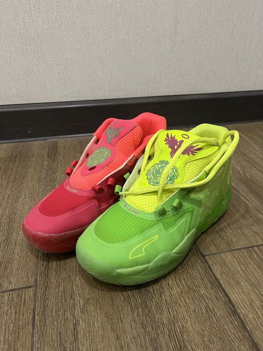 puma MB1 by lamelo ball rick x morty