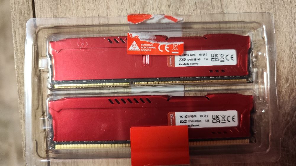 DDR3 Hyperx Fury 1866Mhz 16GB 2x8gb