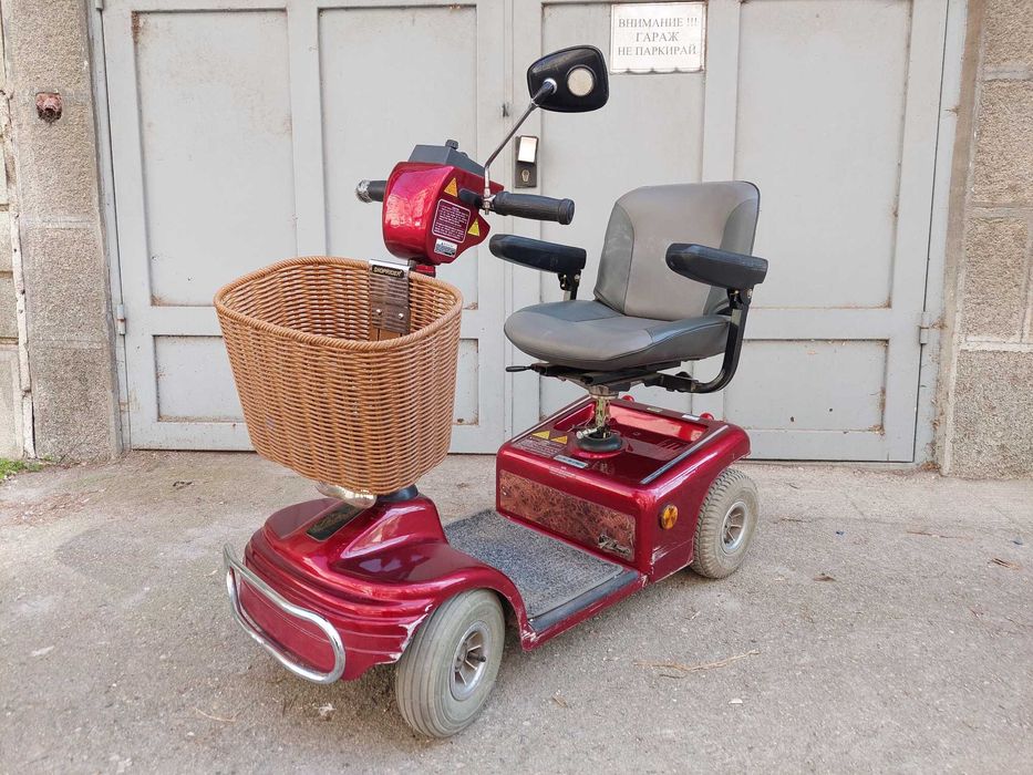 Инвалиден Електрически Скутер за трудноподвижни хора 15 км/ч