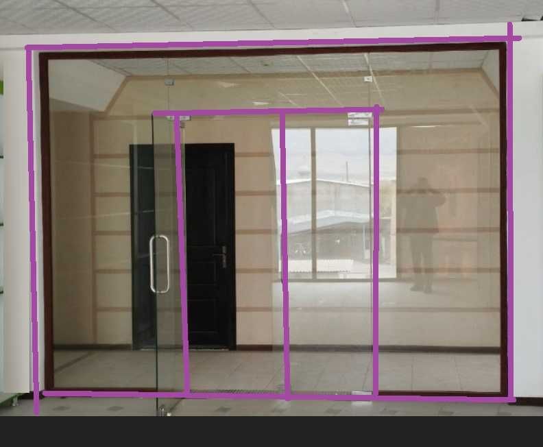 СТЕКЛЯННОЕ Перегородка