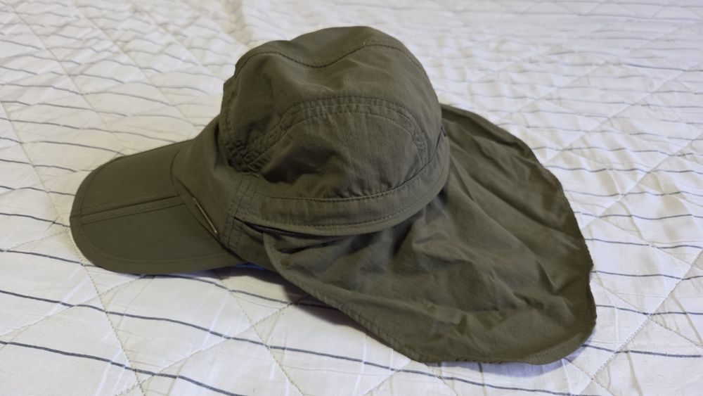 Șapcă Trekmates Atacama,UV 40+,nouă,Verde armată