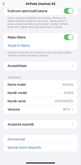 Apple AirPods 3rd Gen A2564